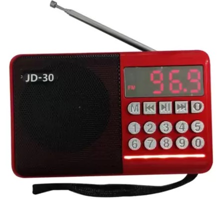  - Rdios - unidade    Cod. Rdio Fm Digital Pen Drive E Bluetooth jd-30